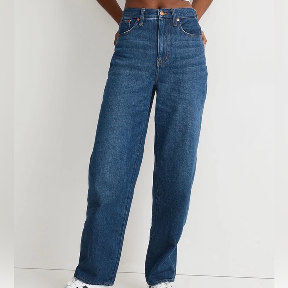 Madewell Denim - NWT Madewell Baggy Straight Jeans Women’s Size 27